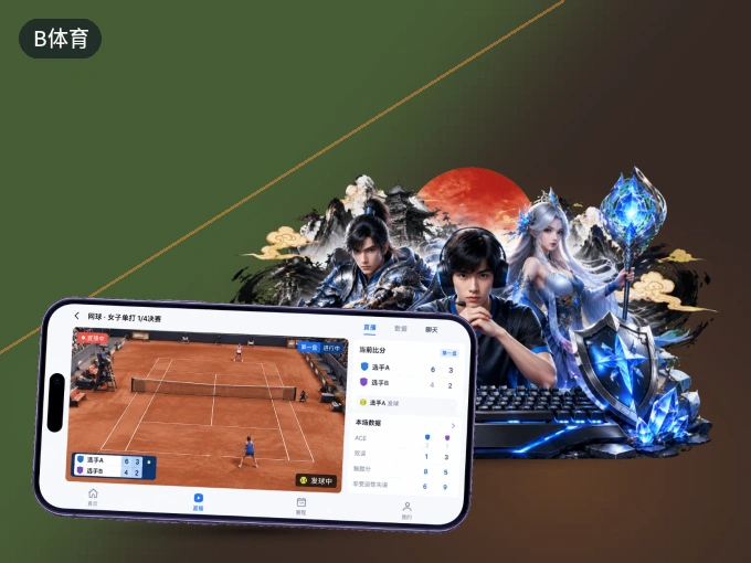装上B体育 APP，热门赛事不缺席